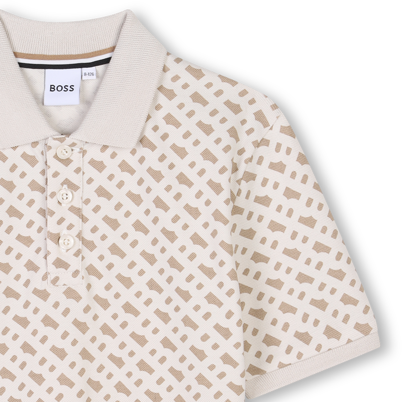 Printed Polo BOSS 
                        BOY