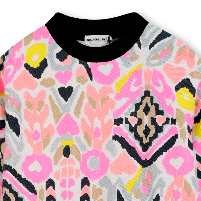 Bi-material dress BILLIEBLUSH 
                        GIRL