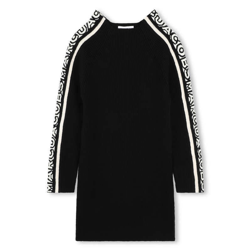 Cotton & Wool Sweater Dress MARC JACOBS 
                        GIRL