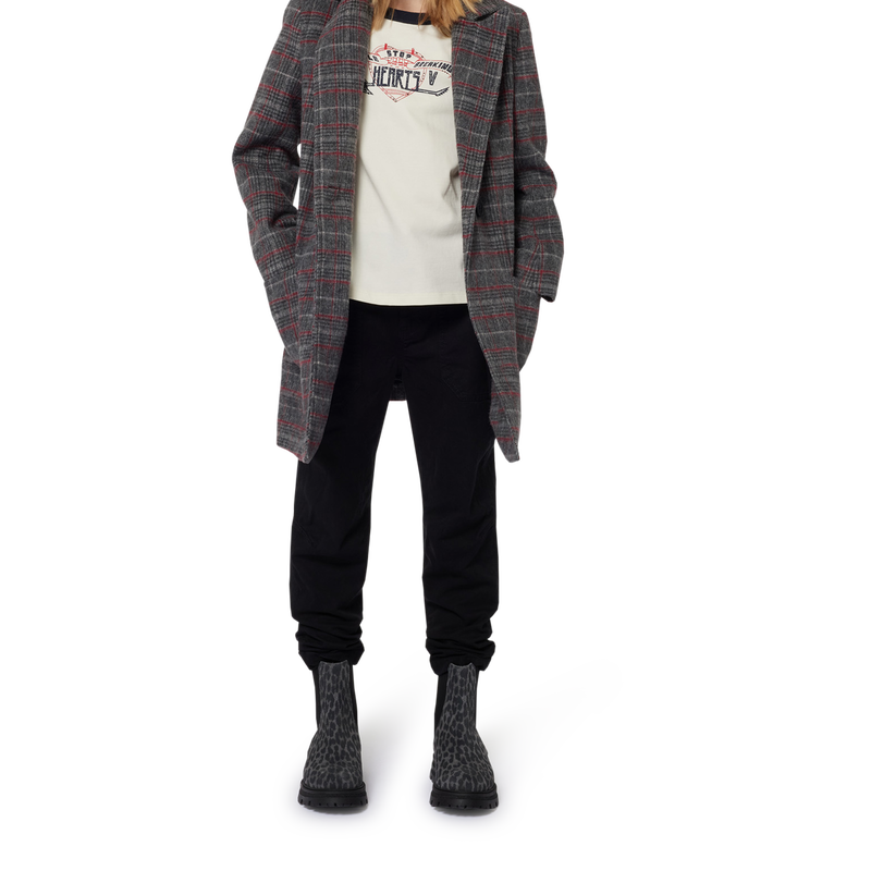 Patterned leather boots ZADIG & VOLTAIRE 
                        GIRL