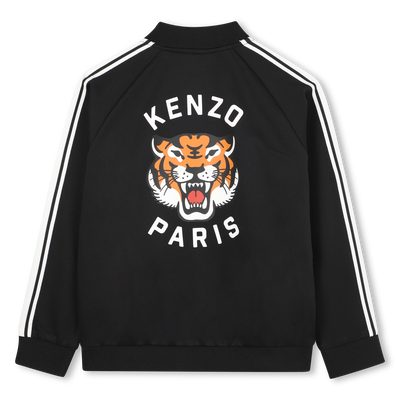 Cardigan with zipper opening KENZO KIDS UNISEX