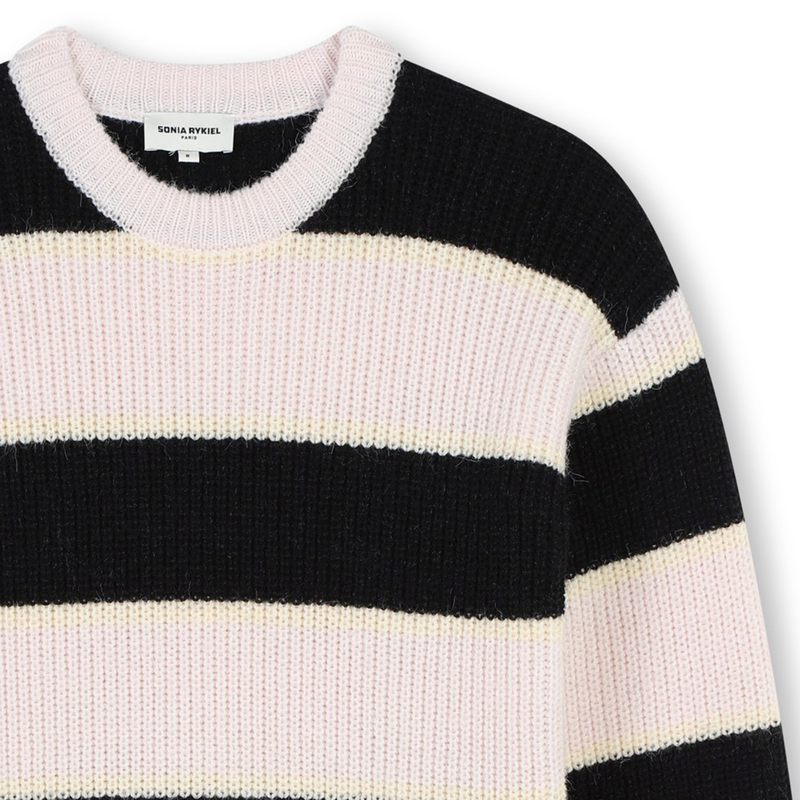 Two-Tone Striped Dress SONIA RYKIEL 
                    GIRL
