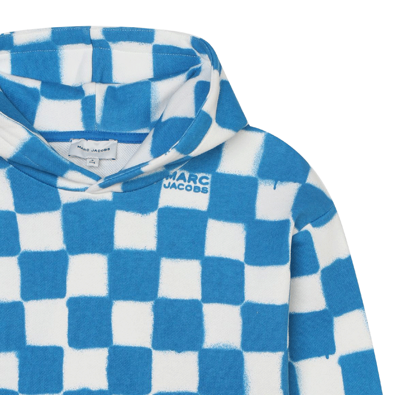 Hooded Fleece Sweatshirt MARC JACOBS 
                    BOY