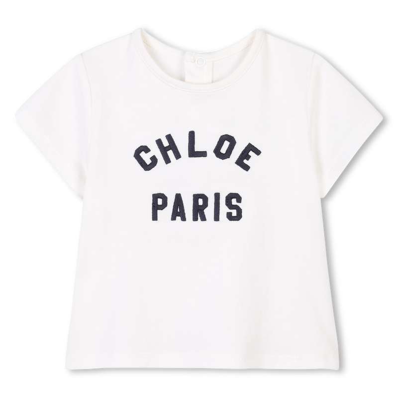 Short-sleeved cotton T-shirt CHLOE 
                    GIRL