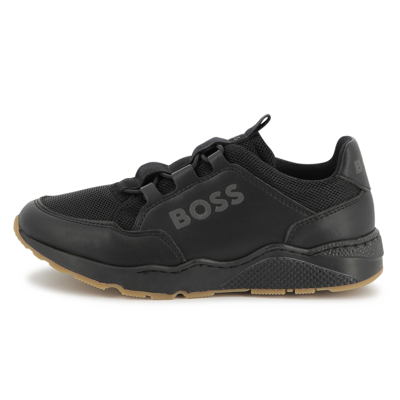Lace-Up Elasticated Sneakers BOSS 
                        BOY