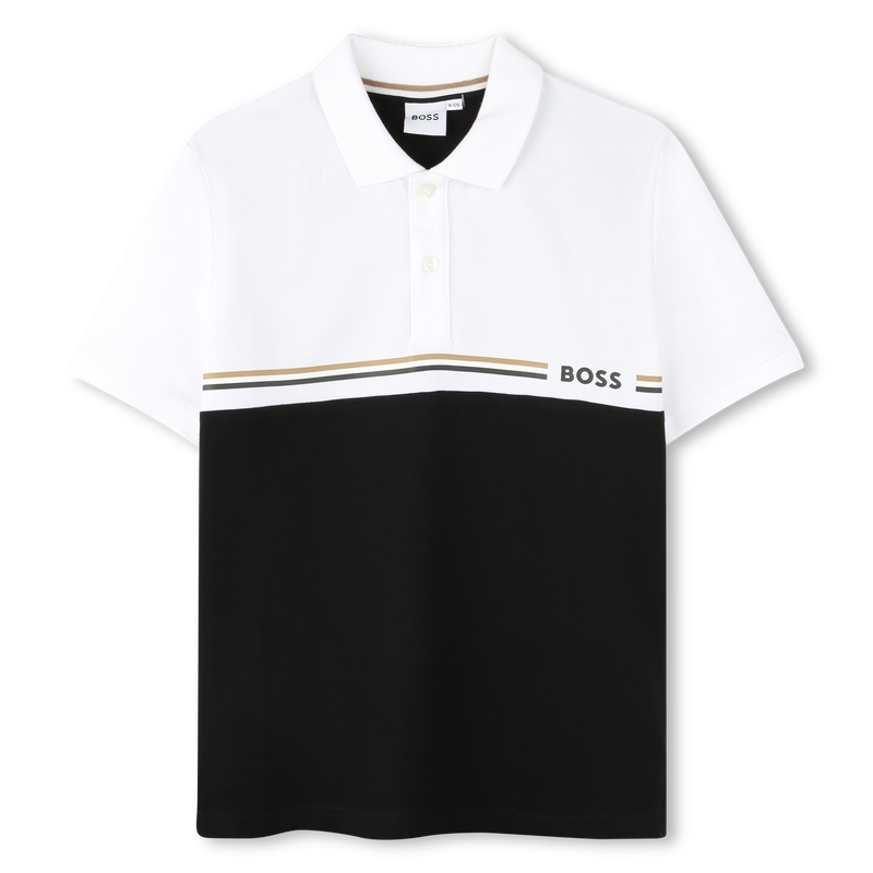 Short-sleeved polo shirt BOSS 
                        BOY