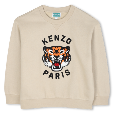 Unbrushed fleece sweatshirt KENZO KIDS BOY