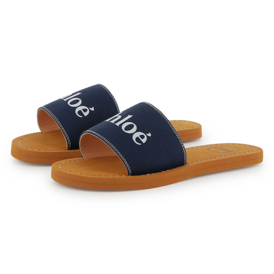 Fabric Logo Slides CHLOE GIRL