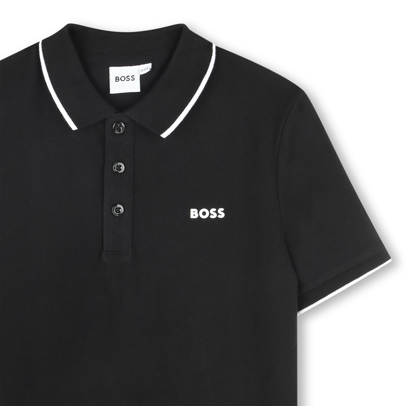 Short-sleeved polo shirt BOSS 
                    BOY
