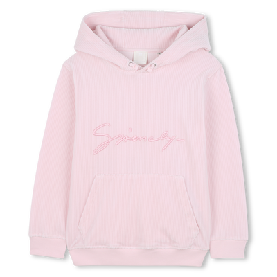 スウェット・トレーナー GIVENCHY BMJ0HC 3YMG 657 Sweatshirts Pink Givenchy Girls | Childsplay Clothing