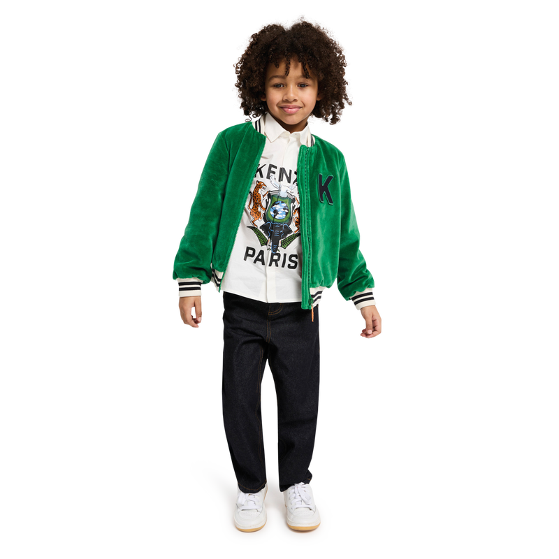 Poplin Shirt KENZO KIDS 
                    BOY