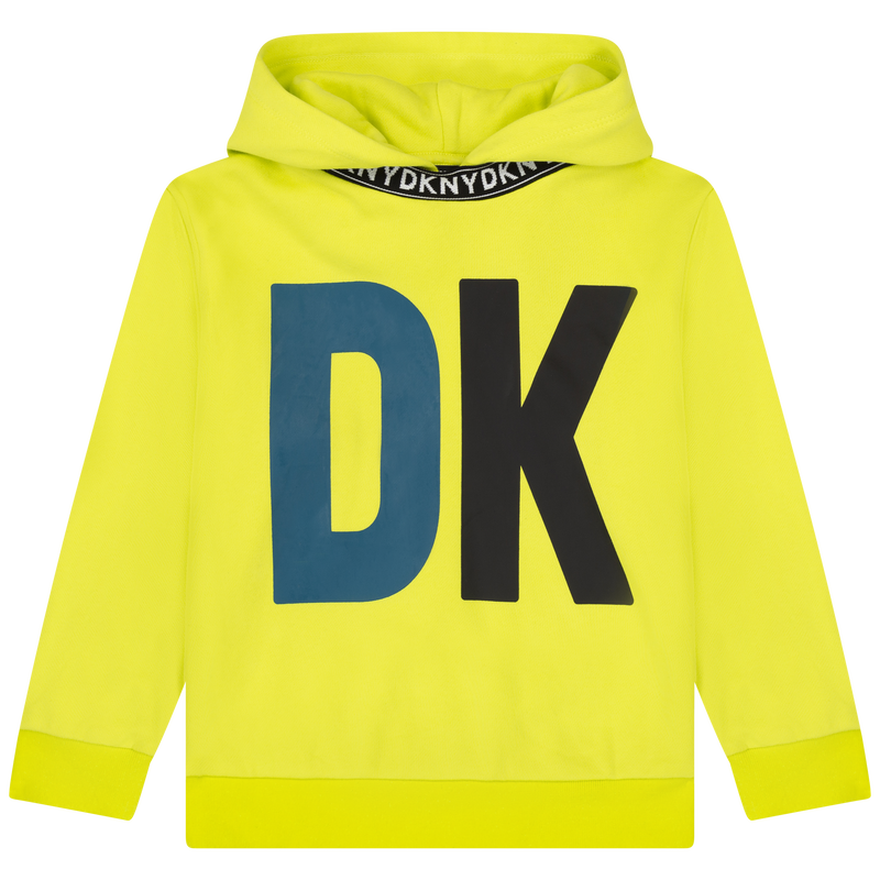 DKNY Hooded fleece sweatshirt