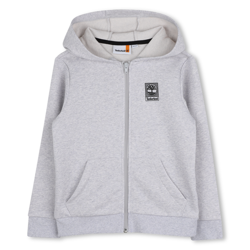 Fleece hooded cardigan TIMBERLAND 
                        BOY