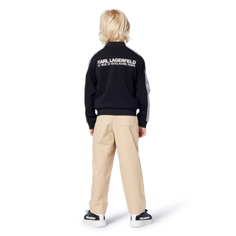 Trousers with pockets KARL LAGERFELD KIDS 
                        BOY
