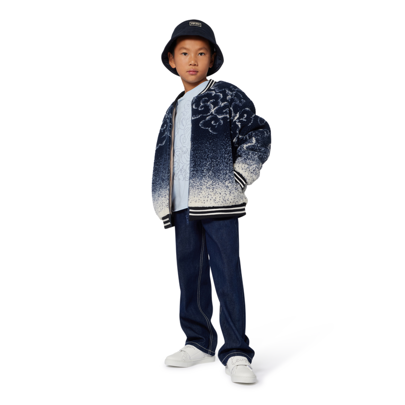 Polyester bucket hat with quilting KENZO KIDS 
                        UNISEX