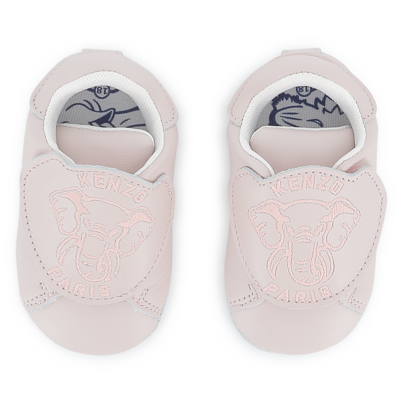 Baby booties in cowhide leather KENZO KIDS 
                        UNISEX