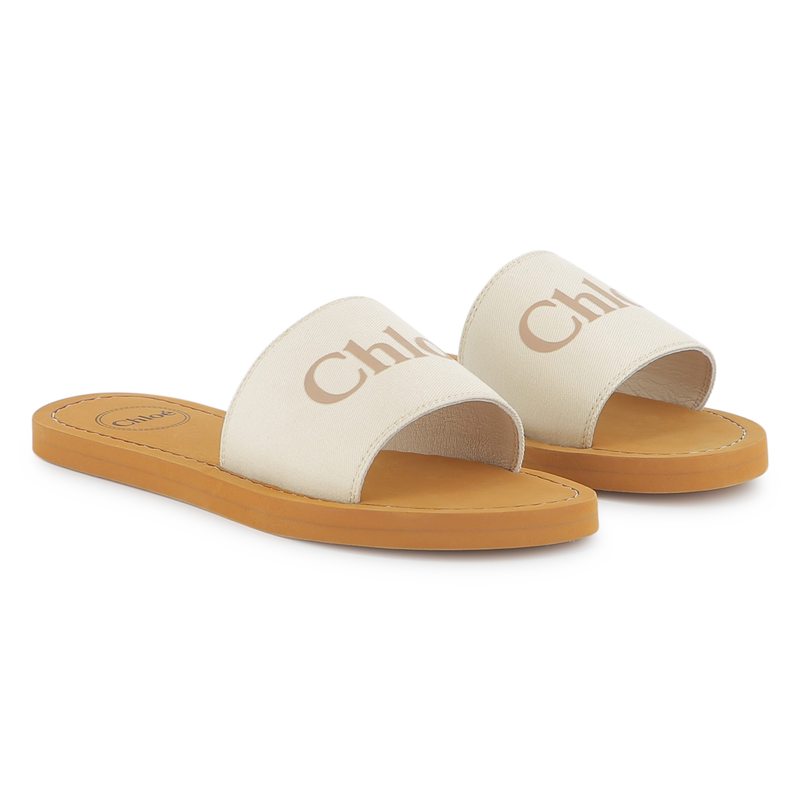 Fabric Logo Slides CHLOE 
                        GIRL