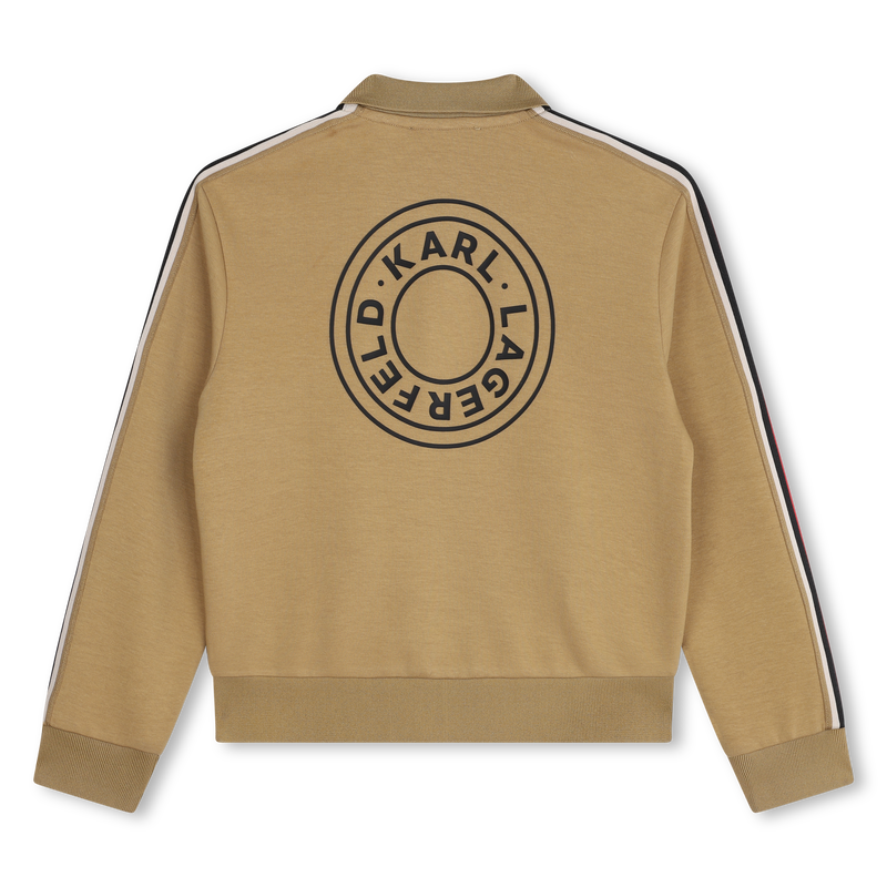 Zip-Up Sweatshirt KARL LAGERFELD KIDS 
                        BOY