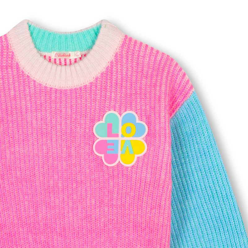 Mixed Material Dress BILLIEBLUSH 
                        GIRL