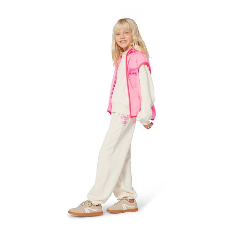 Fleece sleeveless jacket BILLIEBLUSH 
                    GIRL
