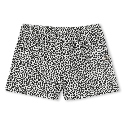 Printed viscose shorts MICHAEL KORS GIRL