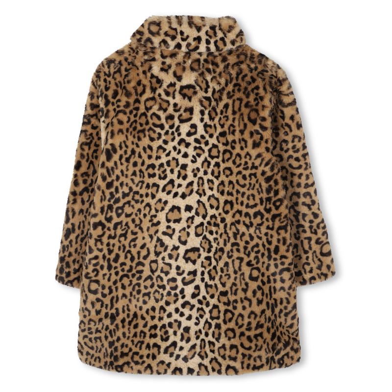 Long fleece coat SONIA RYKIEL 
                    GIRL