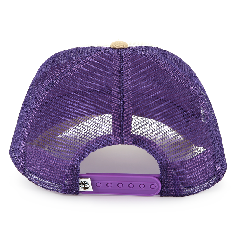 Tricolor bi-material cap TIMBERLAND 
                        BOY