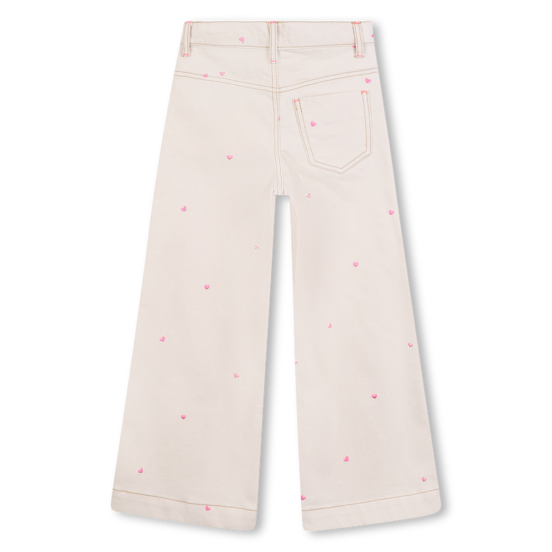 Cotton trousers with hearts BILLIEBLUSH 
                    GIRL