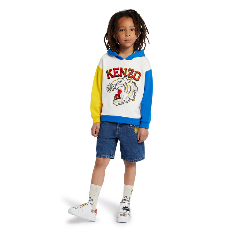 KENZO KIDS Cotton fleece sweatshirt