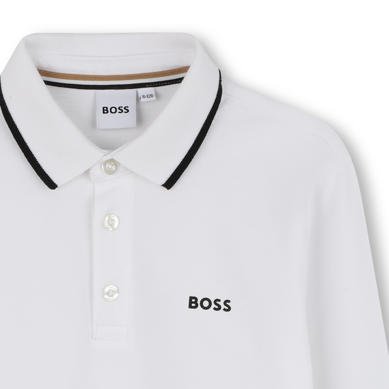 Long-sleeved polo shirt BOSS 
                    BOY