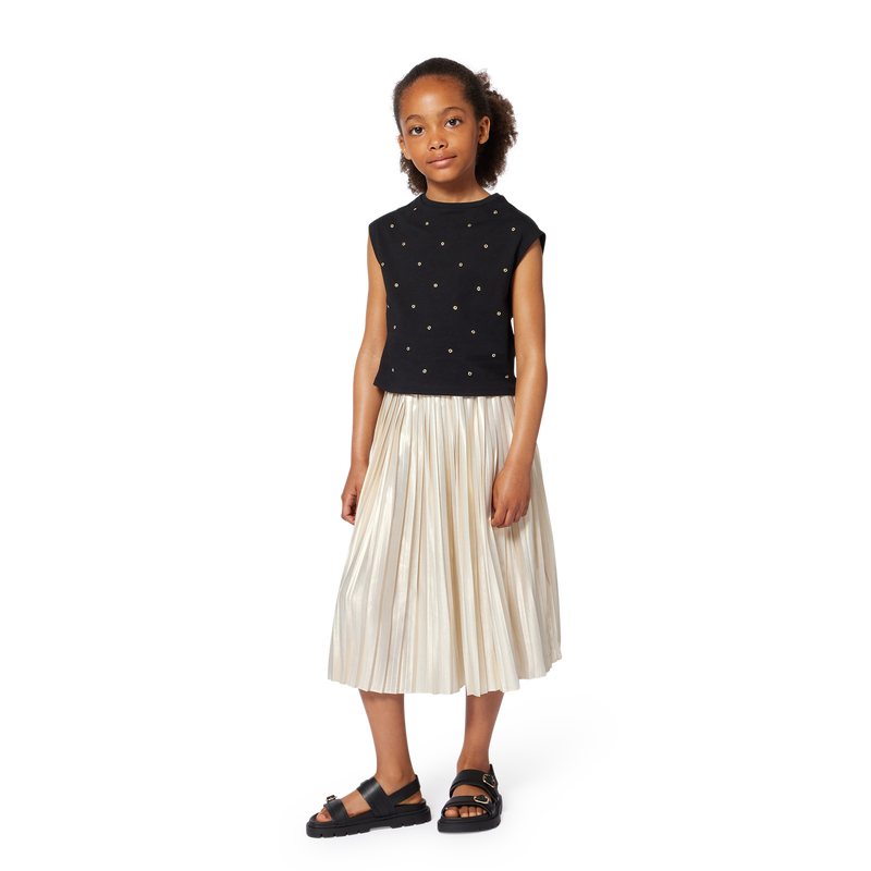 Cotton party T-shirt MICHAEL KORS 
                        GIRL