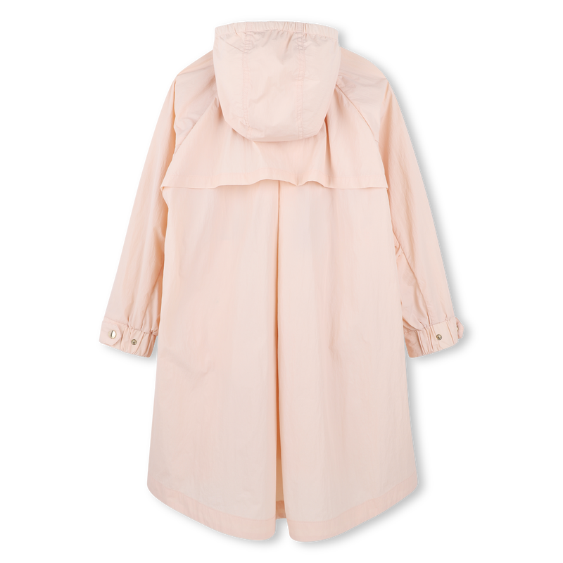 Zipped cape-effect windbreaker CHLOE 
                    GIRL