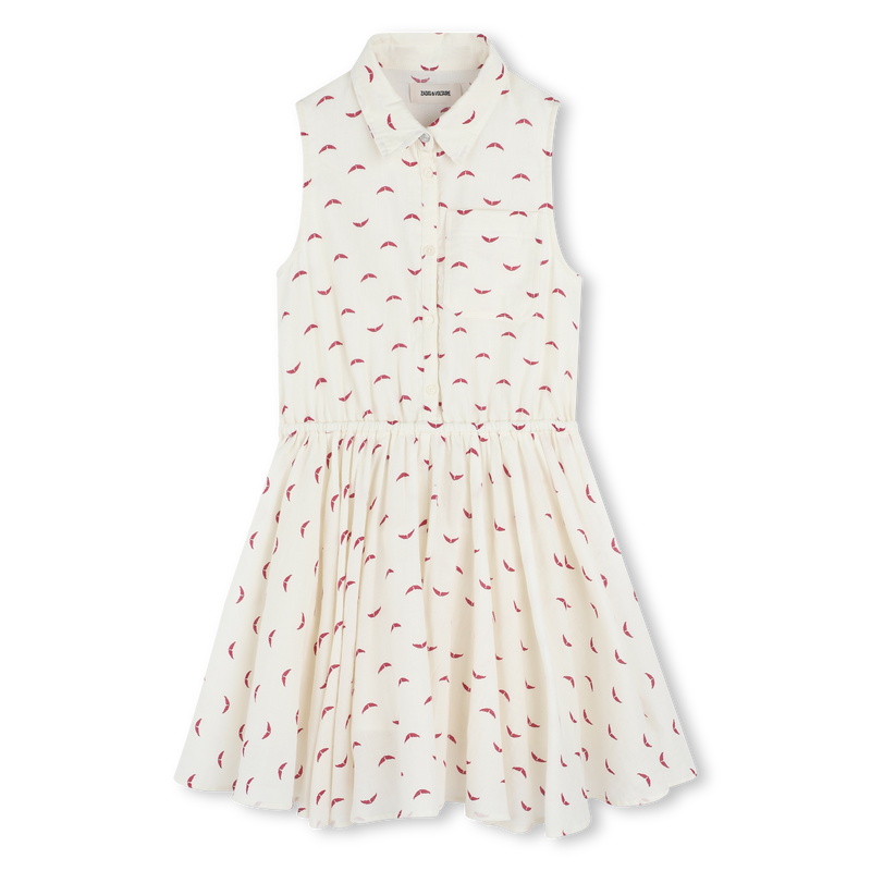 Sleeveless printed dress ZADIG & VOLTAIRE 
                        GIRL