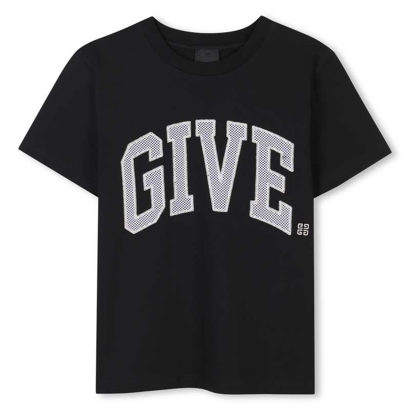 Embroidered T-shirt GIVENCHY 
                    BOY