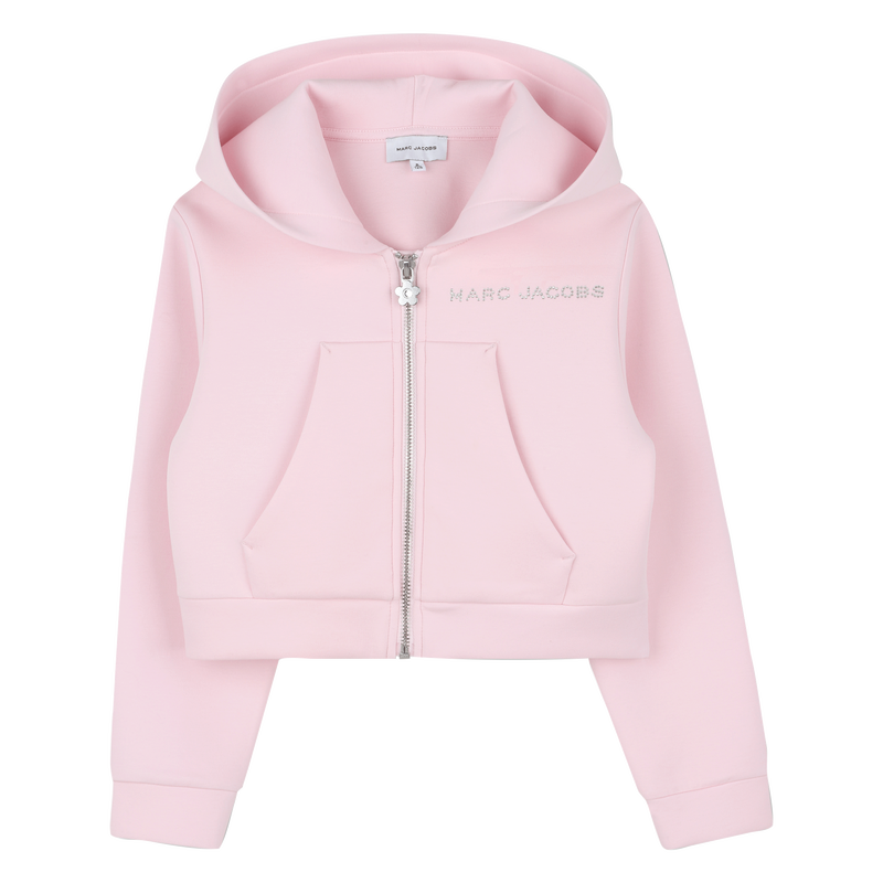 Zip-Up Hoodie MARC JACOBS 
                        GIRL