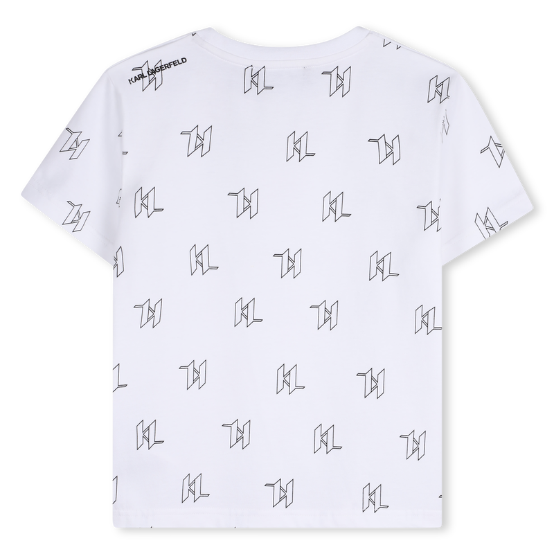 Short-Sleeved T-Shirt KARL LAGERFELD KIDS 
                        BOY