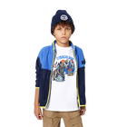 Two-tone fleece cardigan TIMBERLAND 
                    BOY