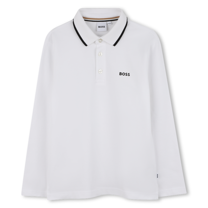 Long-sleeved polo shirt BOSS 
                    BOY
