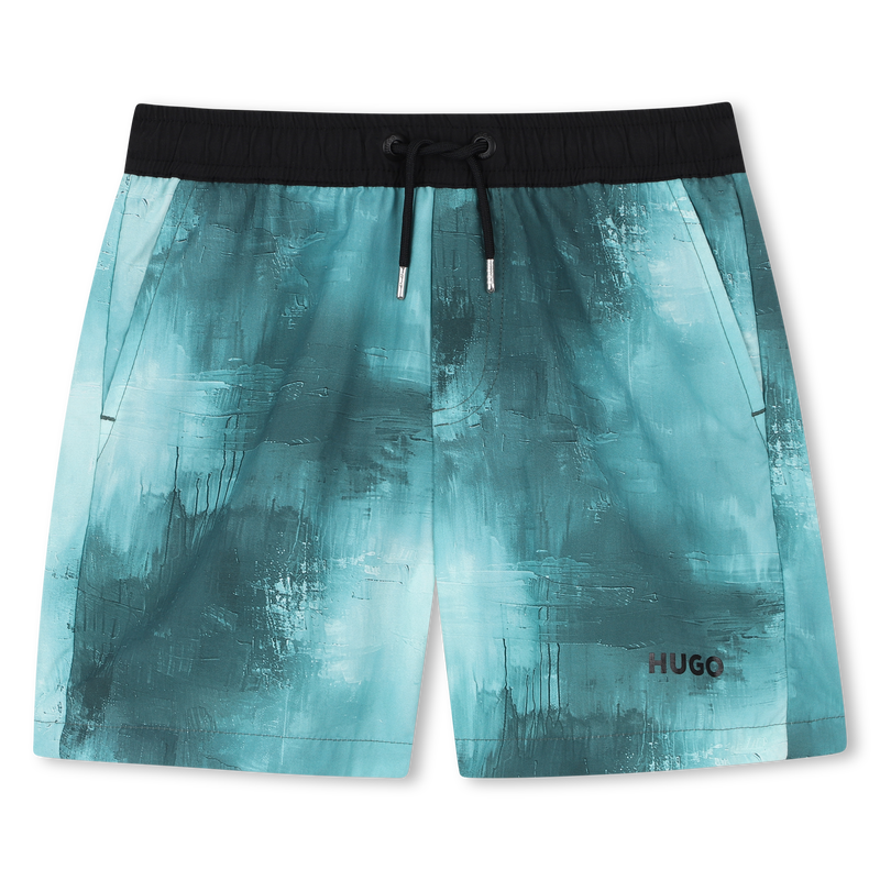 Surfing with tightening laces HUGO 
                        BOY