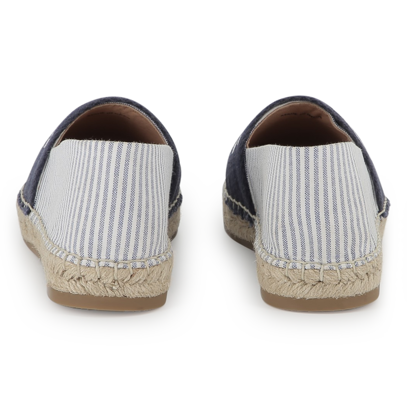 Striped canvas espadrilles CHLOE 
                    GIRL