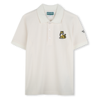Short-sleeved cotton polo KENZO KIDS 
                    UNISEX