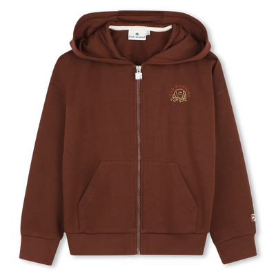 Hooded cardigan KIDS AROUND BOY