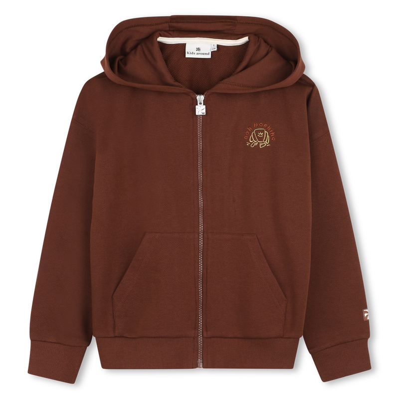 Hooded cardigan KIDS AROUND 
                        BOY