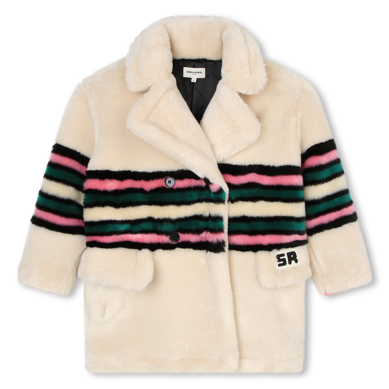 Sonia rykiel faux fur coat top