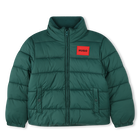 Zip-Up Water-Repellent Parka HUGO 
                    BOY
