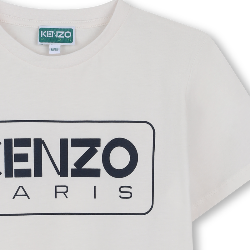 Short-sleeved cotton T-shirt KENZO KIDS 
                        BOY