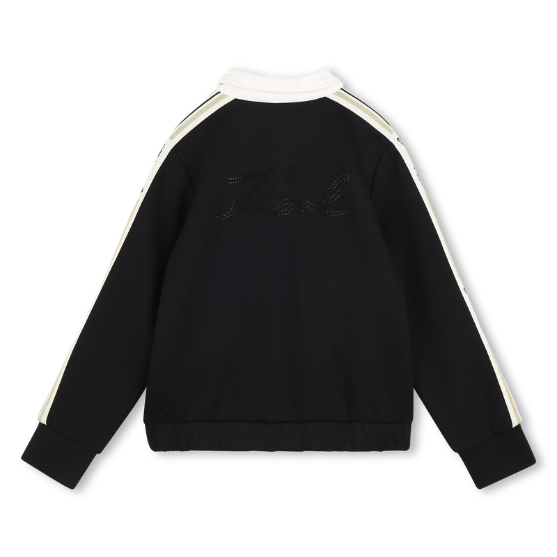 Collared Cardigan KARL LAGERFELD KIDS 
                        GIRL
