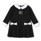 Long Sleeve Dress KARL LAGERFELD KIDS 
                    GIRL