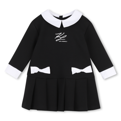 Long Sleeve Dress KARL LAGERFELD KIDS GIRL