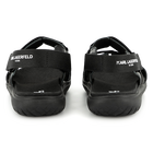 Velcro leather sandals KARL LAGERFELD KIDS 
                    BOY